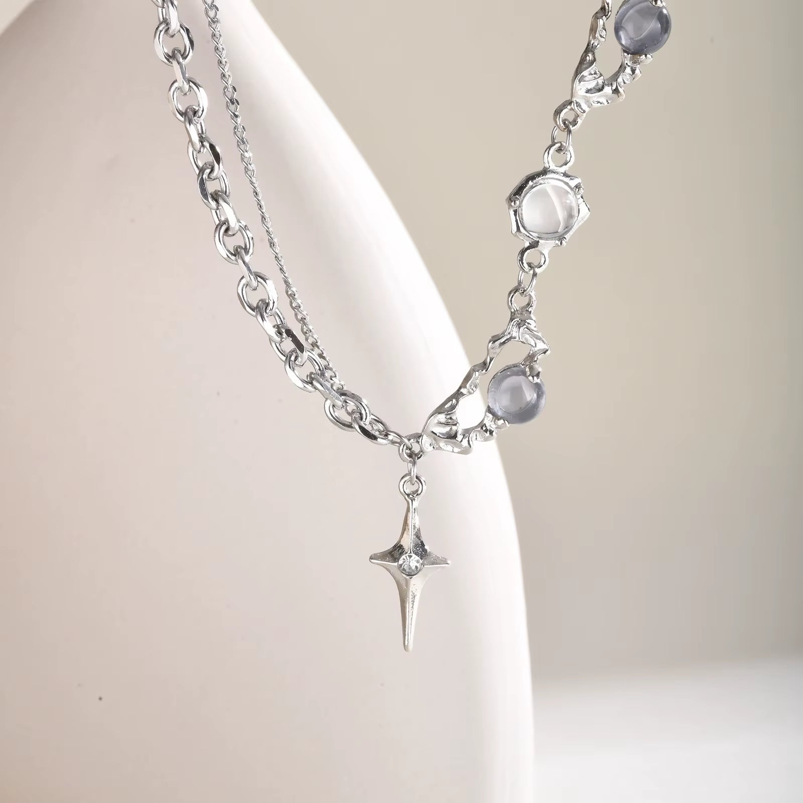 Celestial Starry Orbit Necklace