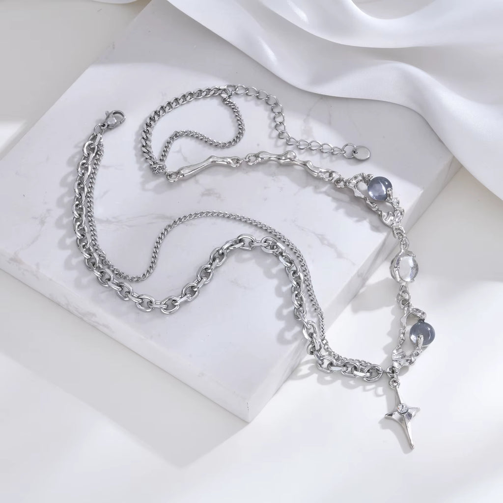 Celestial Starry Orbit Necklace
