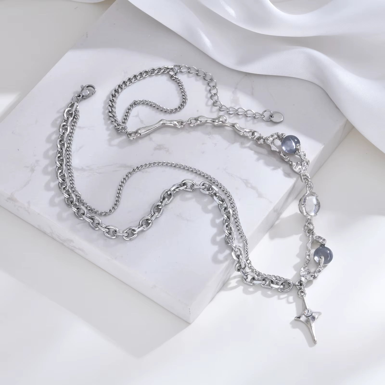 Celestial Starry Orbit Necklace
